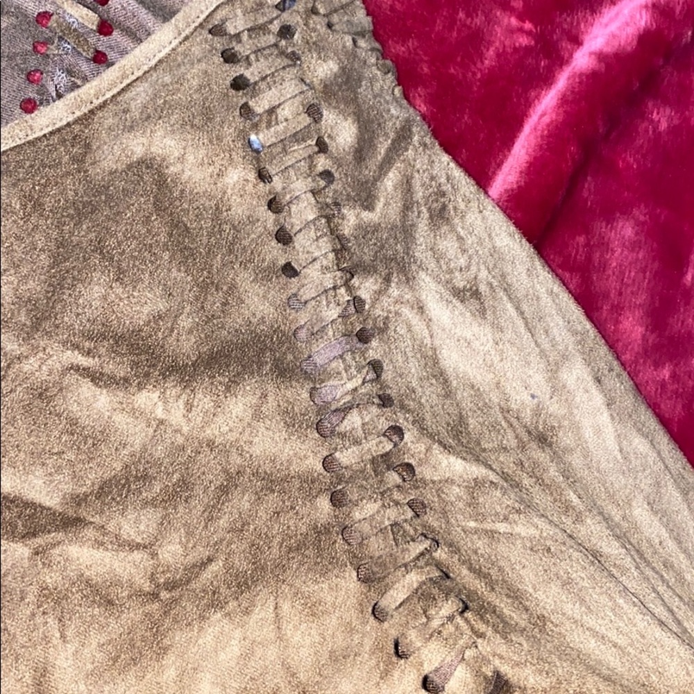 Suede top - Picture 3 of 8